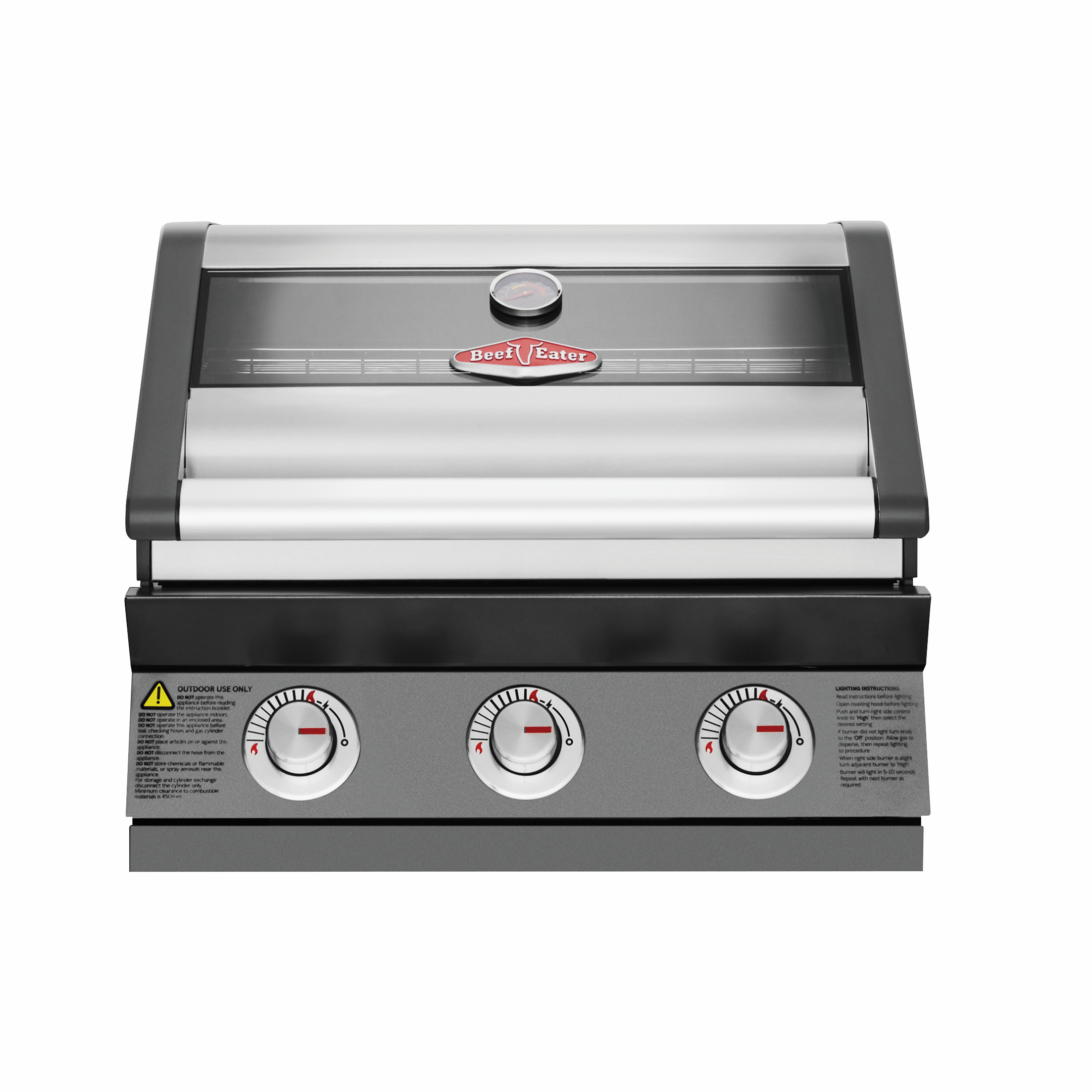BeefEater - 1600E Series 3 Burner Built In Barbecue