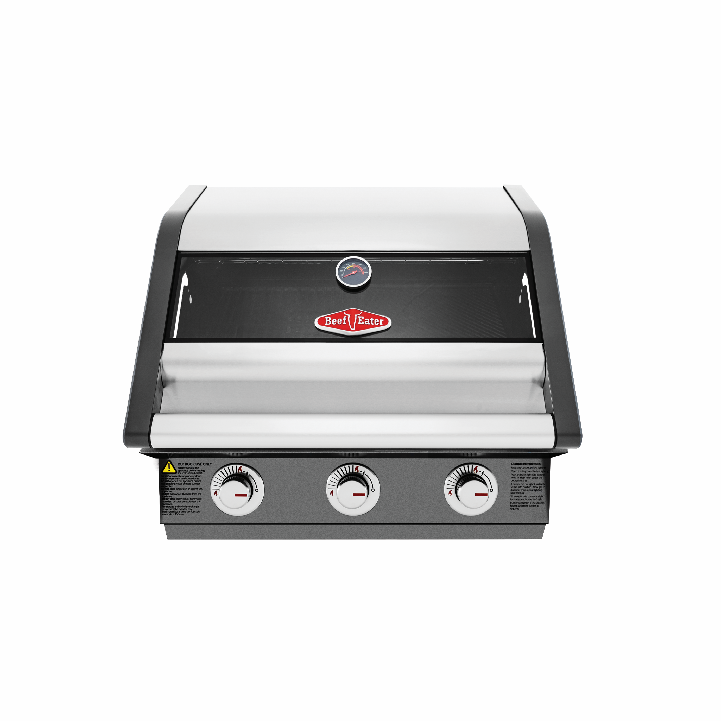 BeefEater - 1600E Series 3 Burner Built In Barbecue