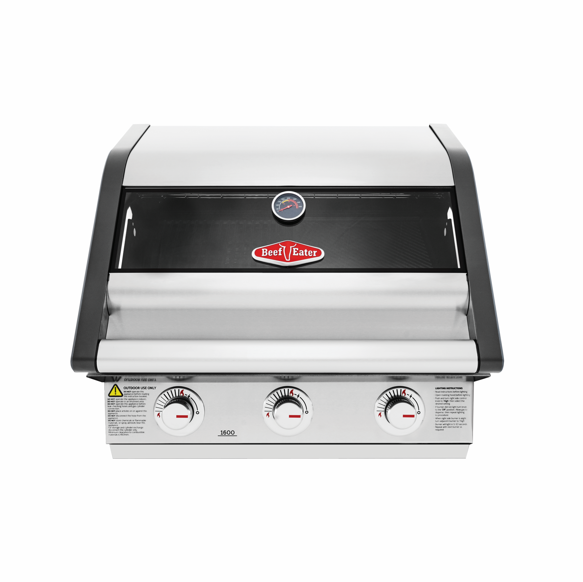 BeefEater - 1600S Series 3 Burner Built In Barbecue