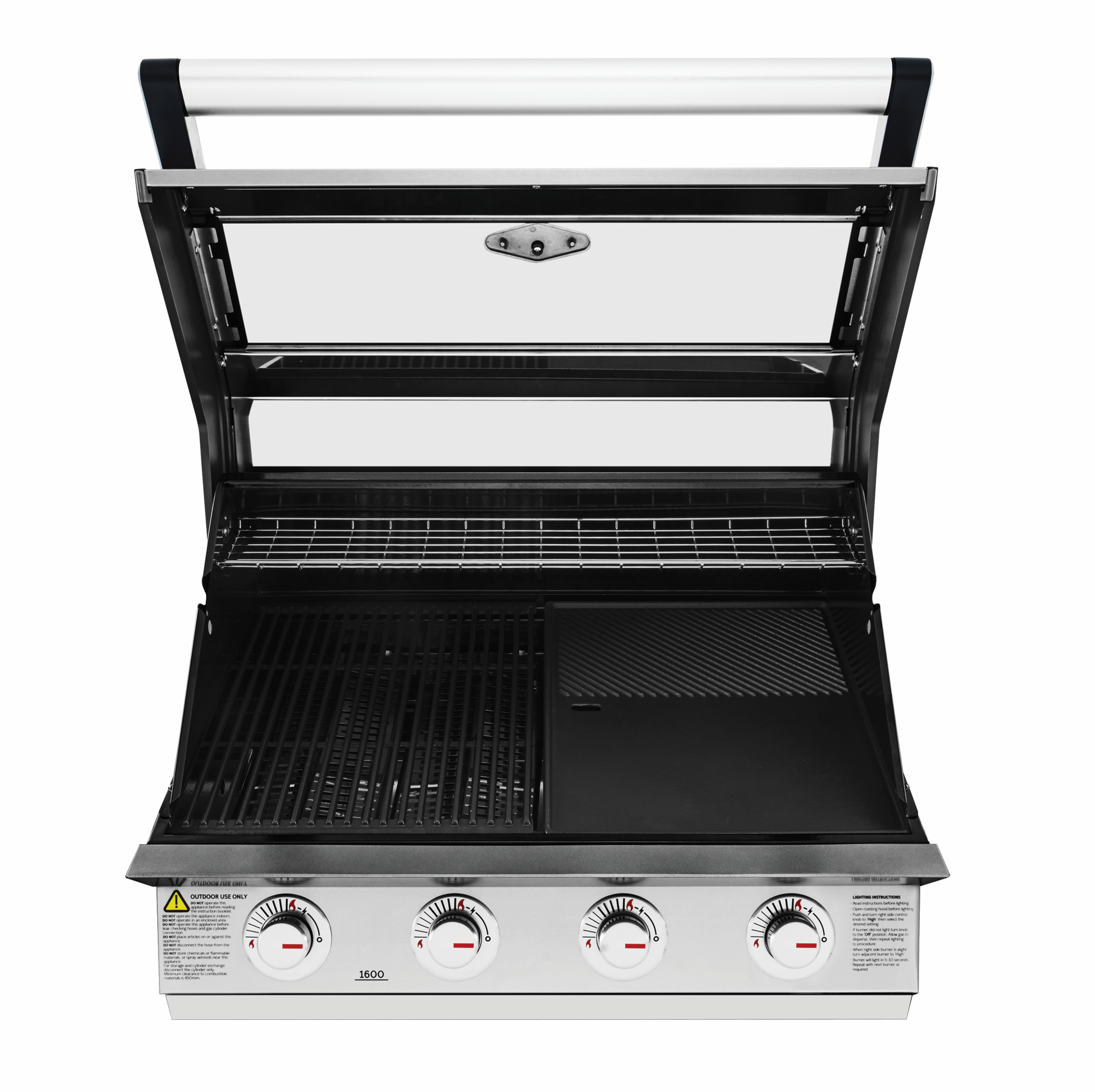 BeefEater - 1600S Series 4 Burner Built In Barbecue