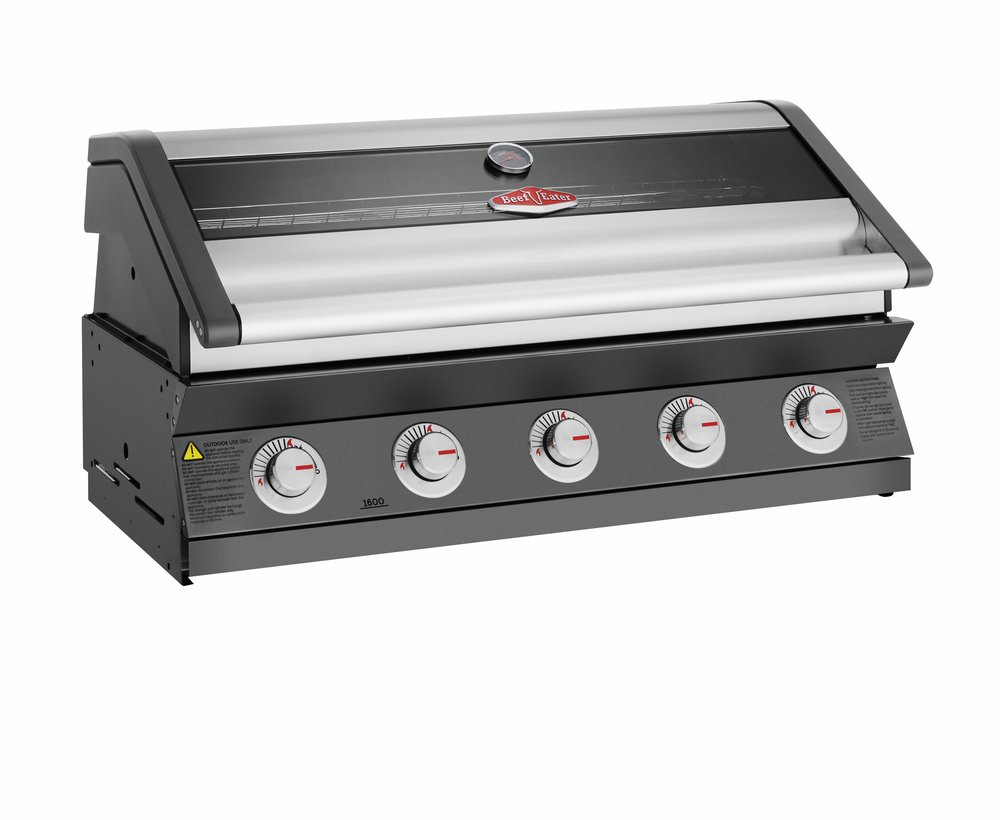 BeefEater - 1600E Series 5 Burner Built In Barbecue