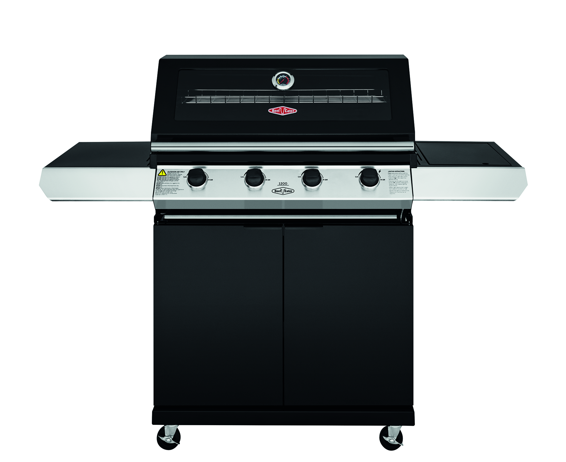 BeefEater - 1200E Series 4 Burner Freestanding Barbecue