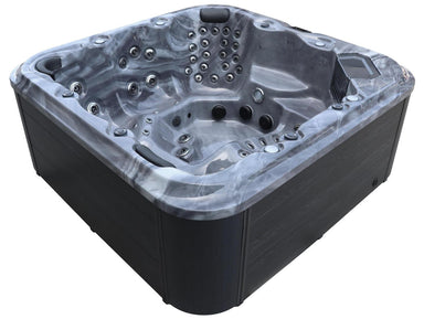 Inside view of 6000 Series Hot tub-white background