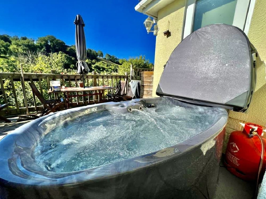 2 Person Hot Tub on Patio