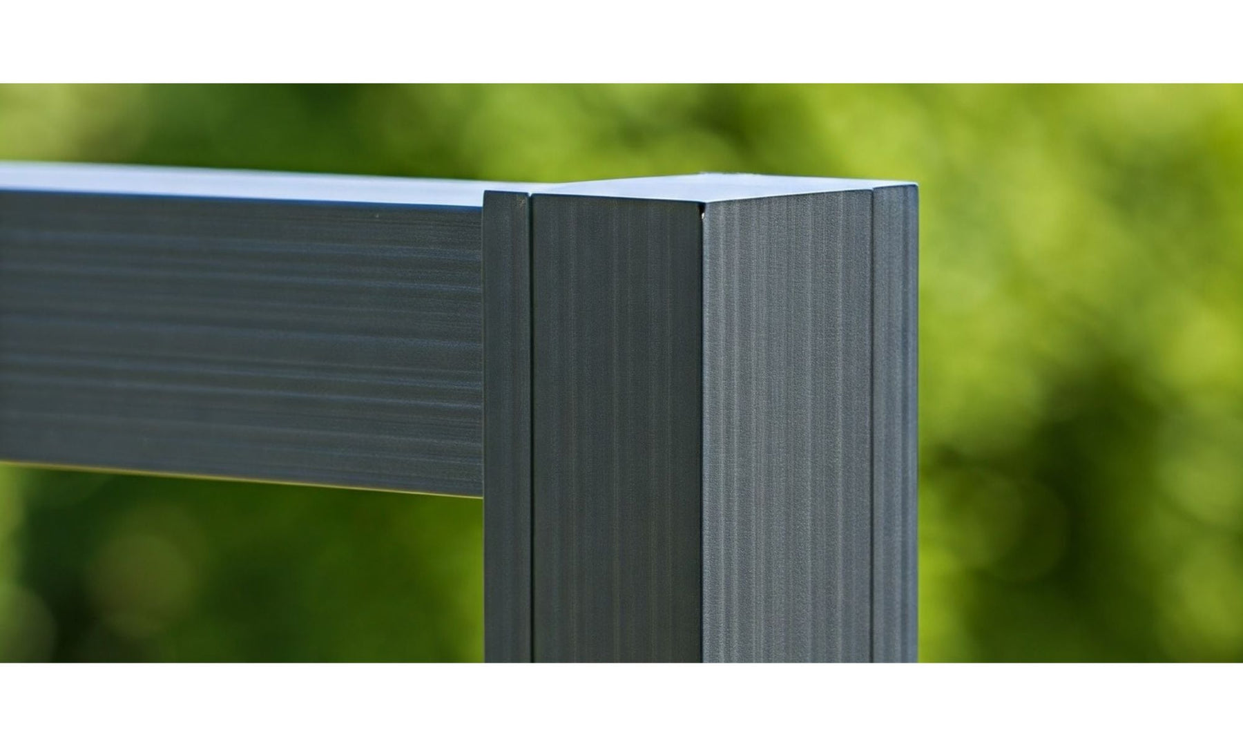 Aluminium Pergola Post Close Up