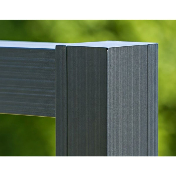 Aluminium Pergola Post Close Up