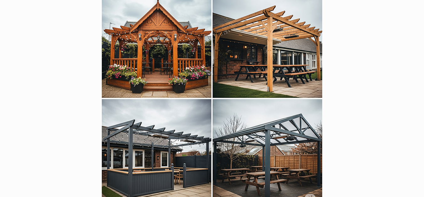 Pergola Design Ideas for Pubs & Beer Gardens — Gardens Of Style