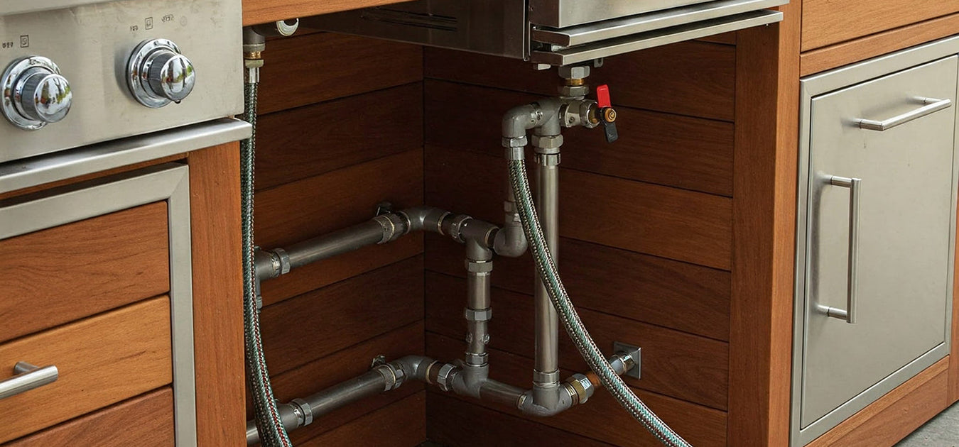 How to Install Outdoor Kitchen Plumbing in 5 Easy Steps — Gardens Of Style
