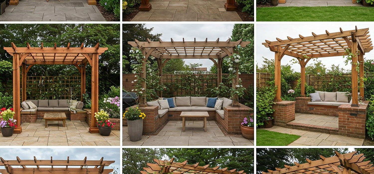 Pergola garden ideas, UK style