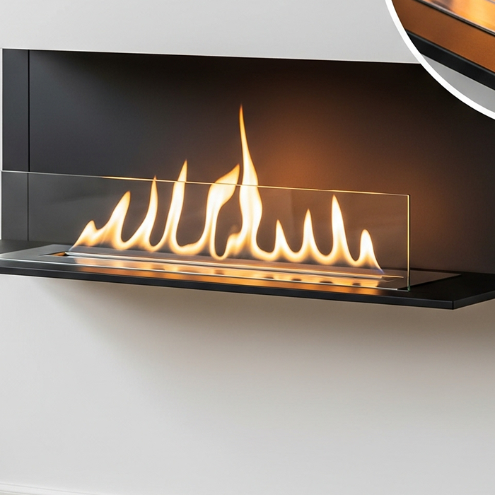 clean bioethanol fireplace