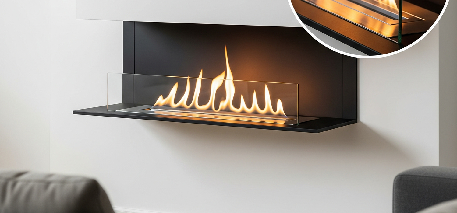 clean bioethanol fireplace