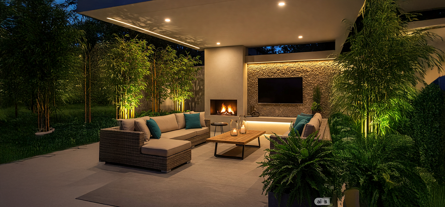 External Room Modern Outdoor Living Room Ideas for Stylish UK Gardens — Gardens Of Style