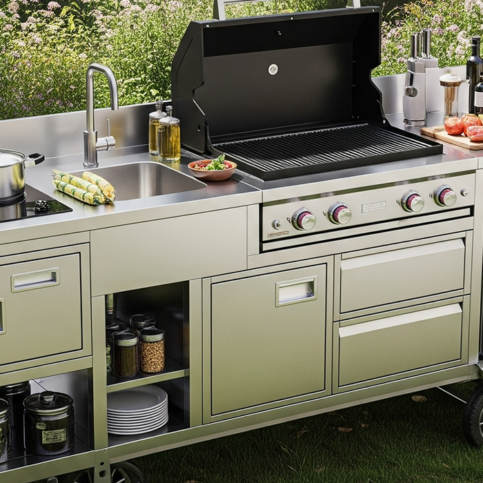 outdoor kitchen a portable one