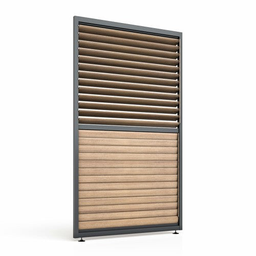 Maze Eden Pergola Fixed Louvre Panel With Adjustable Blades