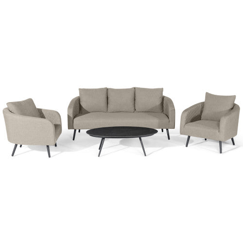 Maze-Ambition 3 Seat Sofa Set / Oatmeal