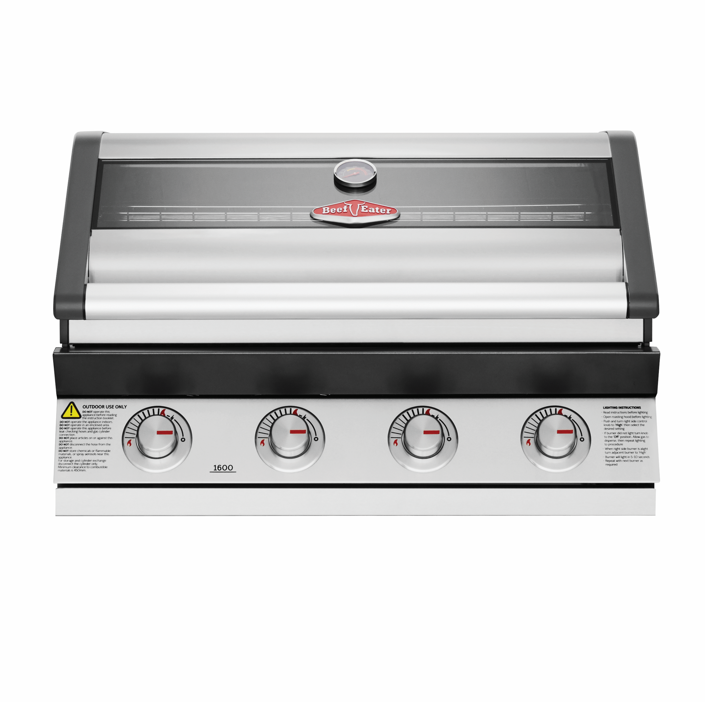 BeefEater - 1600S Series 4 Burner Built In Barbecue