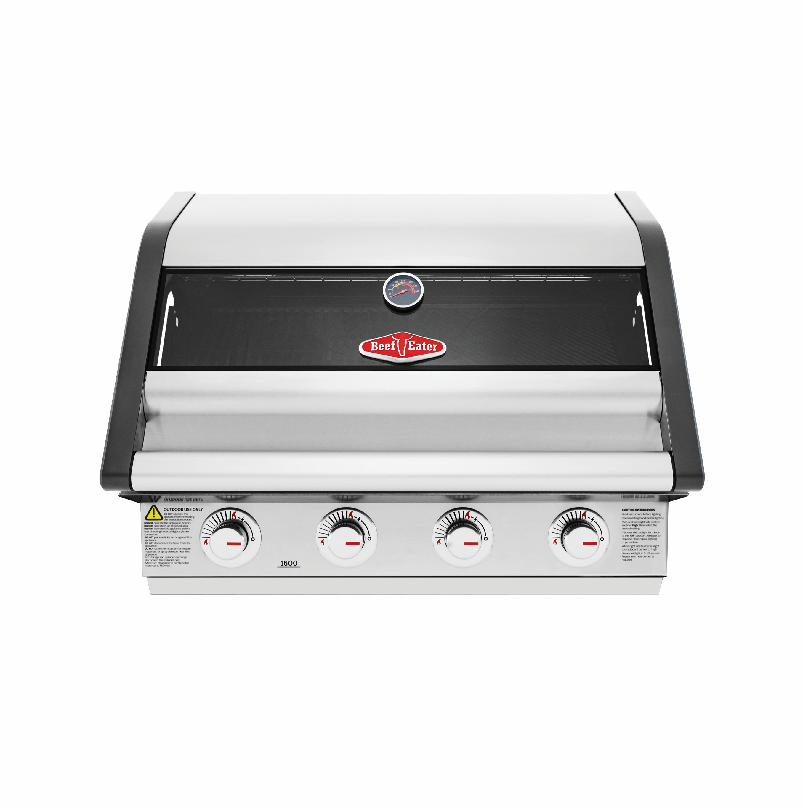 BeefEater - 1600S Series 4 Burner Built In Barbecue