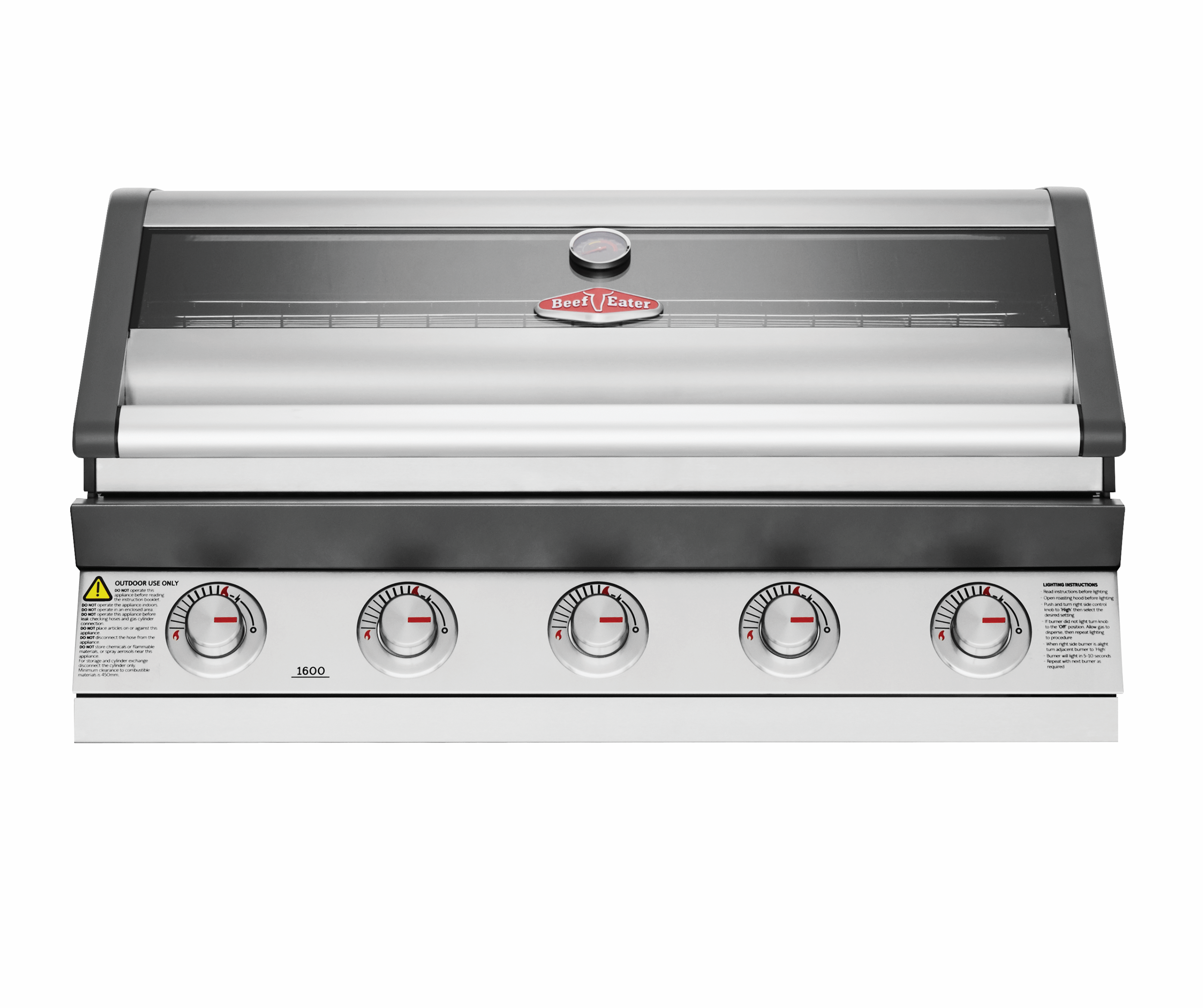 BeefEater - 1600S Series 5 Burner Built In Barbecue