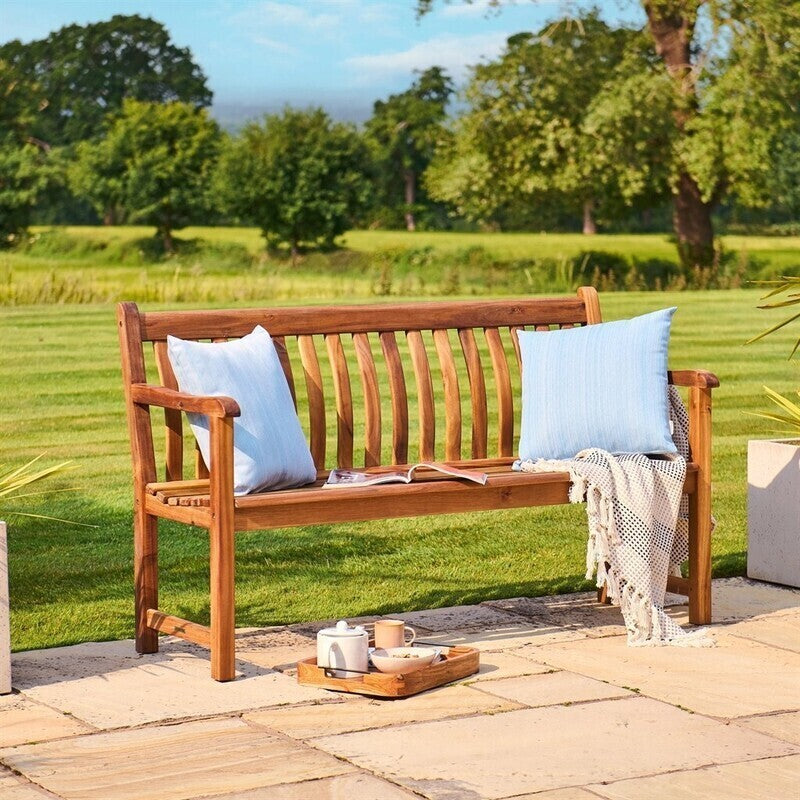Alexander Rose Redcliffe Acacia Wood Broadfield Bench 4ft
