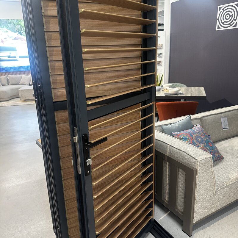 Eden Pergola Bi-Folding Louvre Door (3757 x 2227mm)