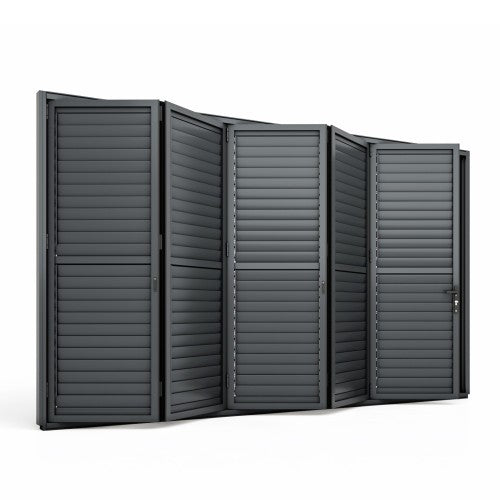 Eden Pergola Bi-Folding Louvre Door (3757 x 2227mm)