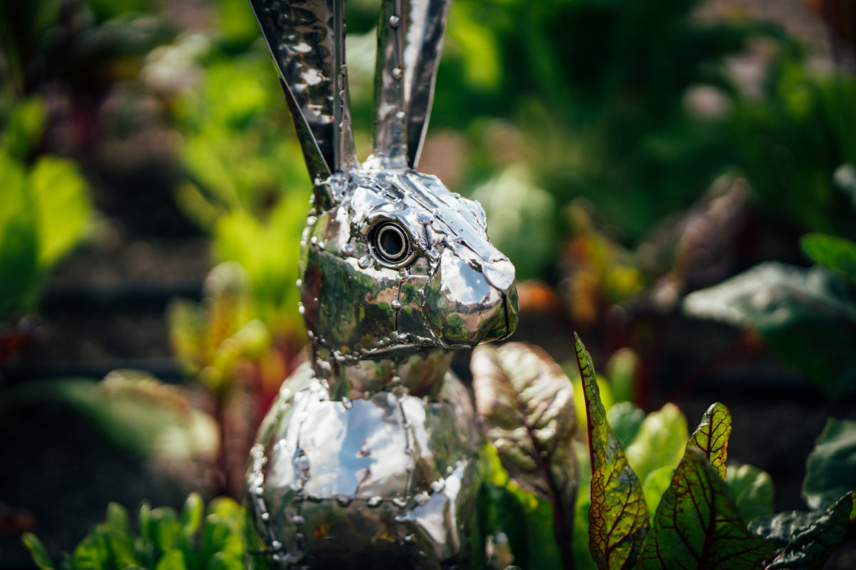 Michael Turner- Stainless Steel Sculpture- The Hare