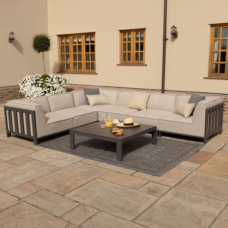 Maze Ibiza Outdoor Fabric Corner Sofa Set - Small, Medium & Large