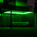 LED Lighting Showing a Green Colour