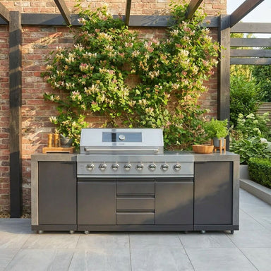 Maze Ember Outdoor Kitchen with grill and storage cabinets