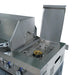 Maze Ember Outdoor Kitchen - close up of  open side burner