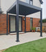 Dark Grey Aluminium Pergola 