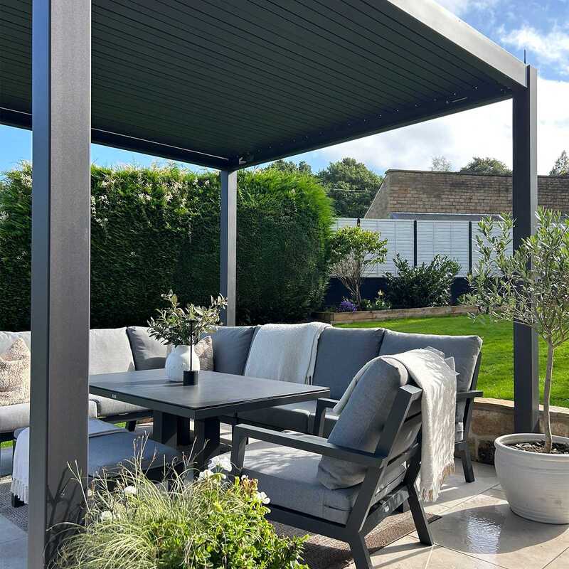 Nova Titan Plus LED Aluminium Pergola