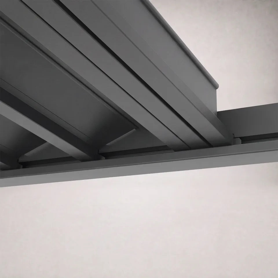 Nova Titan Skyview 3 x 3m close up of roof louvres