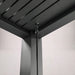 Nova Titan Skyview 3 x 3m close up of louvre crank