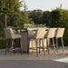 Regal Bar Set Oatmeal Outdoor Fabric