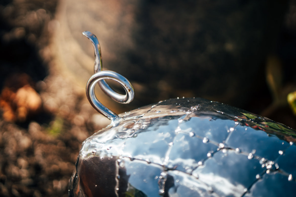 Michael Turner- Stainless Steel Pig Garden Sculpture