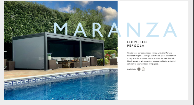 Maranza Deluxe Pergola