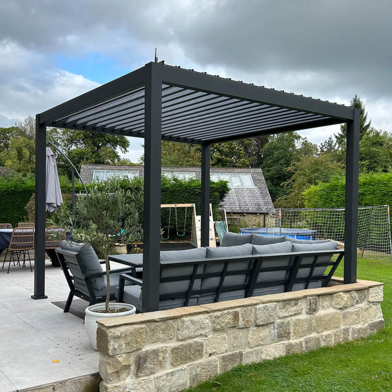 Nova Titan Plus LED Aluminium Pergola