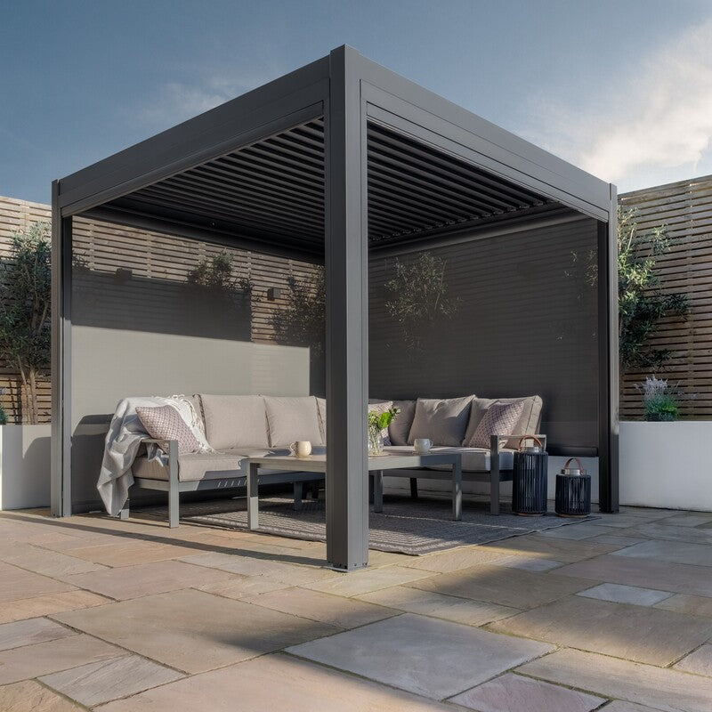 Maze Jupiter, 3x3m low down view with closed blinds