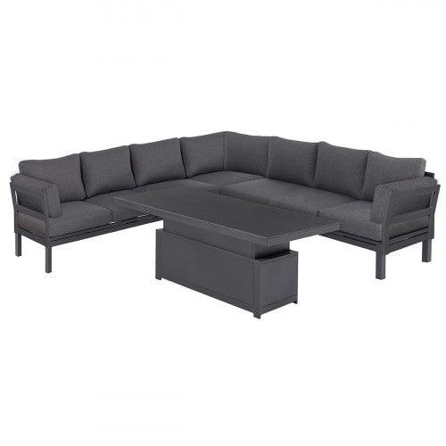 Large Corner Group Sofa- White background