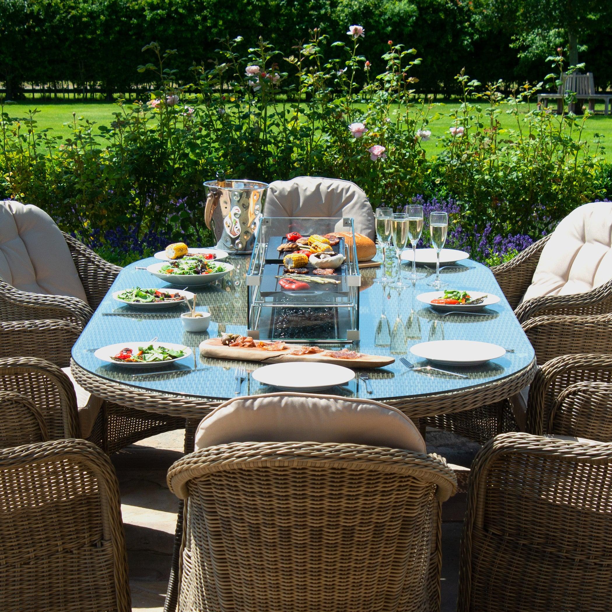 Garden Close up of Dining Set & Chairs