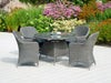 Monte Carlo 4 seater dining set