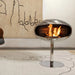 Stainless Steel Freestanding Bioethanol Fireplace